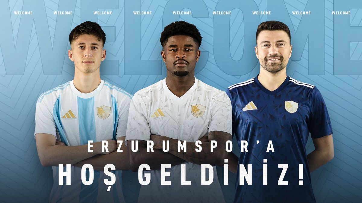 Erzurumspor FK’dan 3 takviye birden!